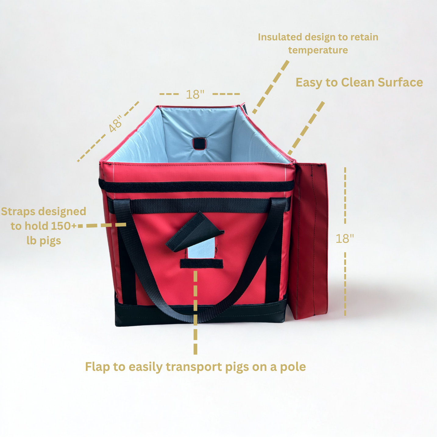 Insulated Pig Carry Bag | PigOut Roasters