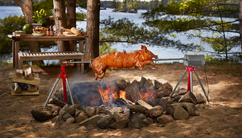 The Ultimate Charcoal Rotisserie