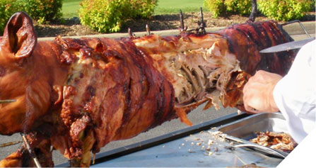 Pig Roasted